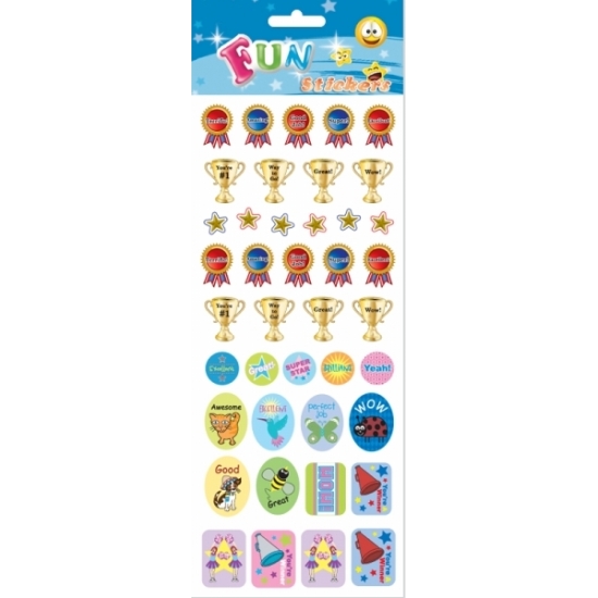 Stickervel motivatie stickers -
