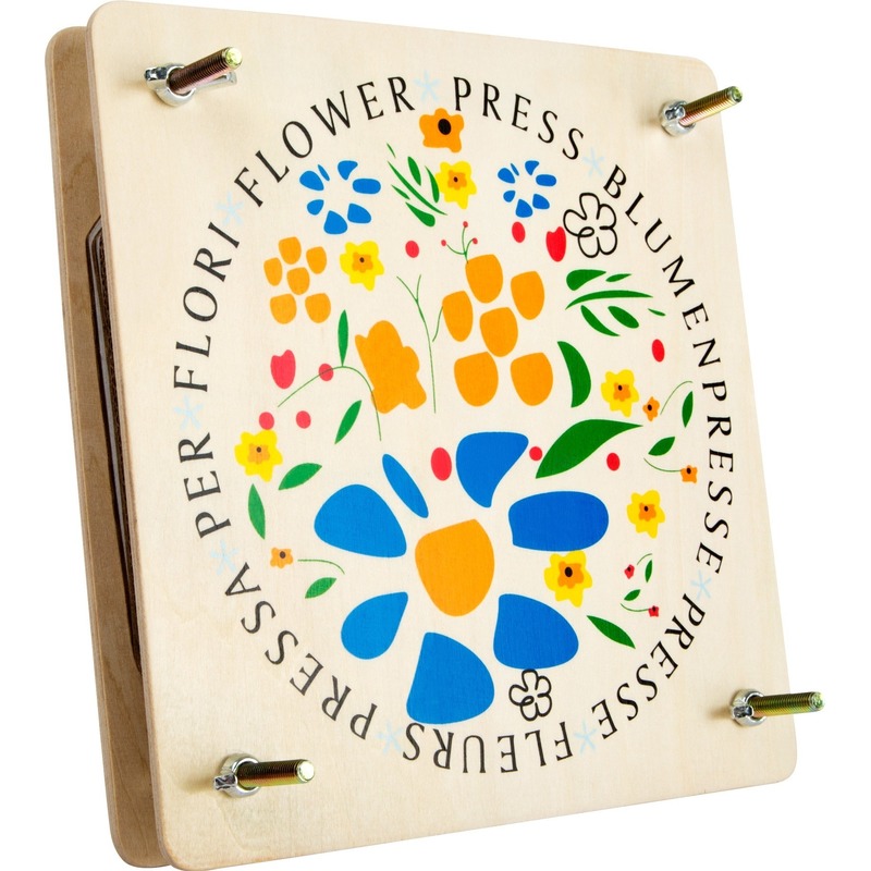 Bloemenpers 18 x 18 cm -