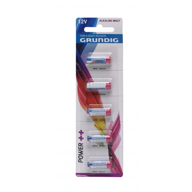 5x stuks batterijen 12 Volts Grundig -