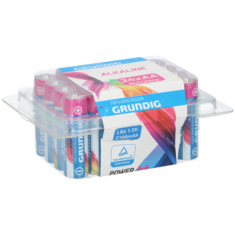 24x AA batterijen alkaline voordeelpak -