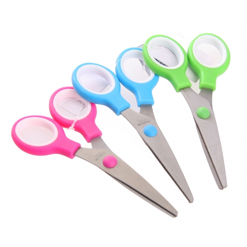 Voordelige kinderschaar blauw -