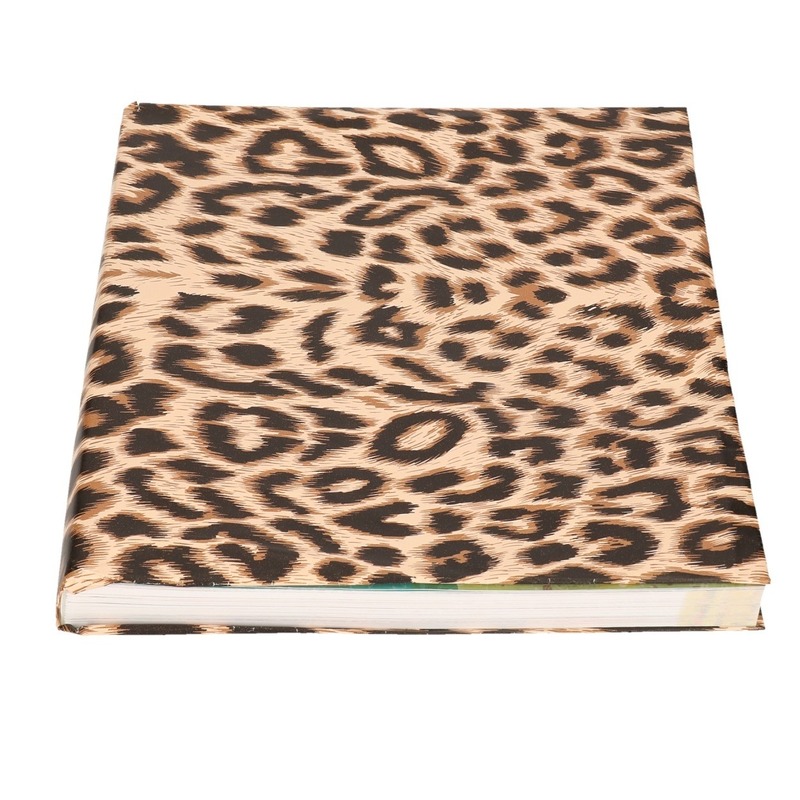 Kaftpapier panter/luipaard print 200 x 70 cm rol -
