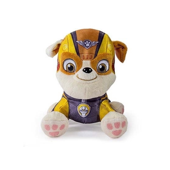 Pluche Paw Patrol Rubble Air Rescue knuffel 15 cm -