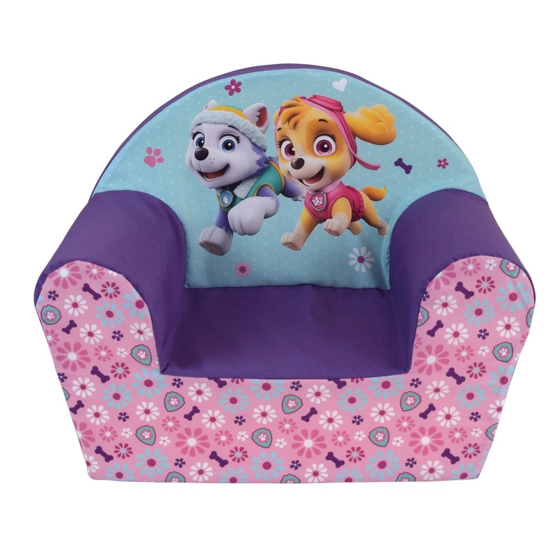 Paw Patrol kinderstoel/kinderfauteuil voor peuters L33 x B52 x H42 cm -