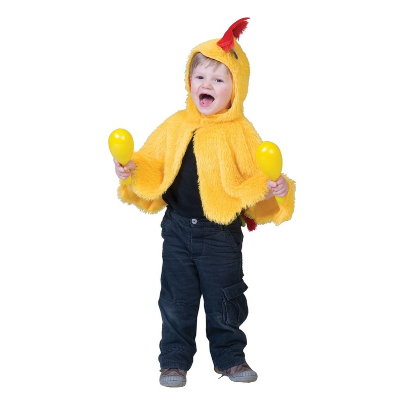 Kip/haan verkleed cape voor babys/peuters One size -