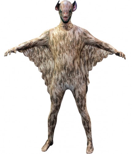 Originele morphsuit vleermuis voor kinderen 10-12 jaar (152) -