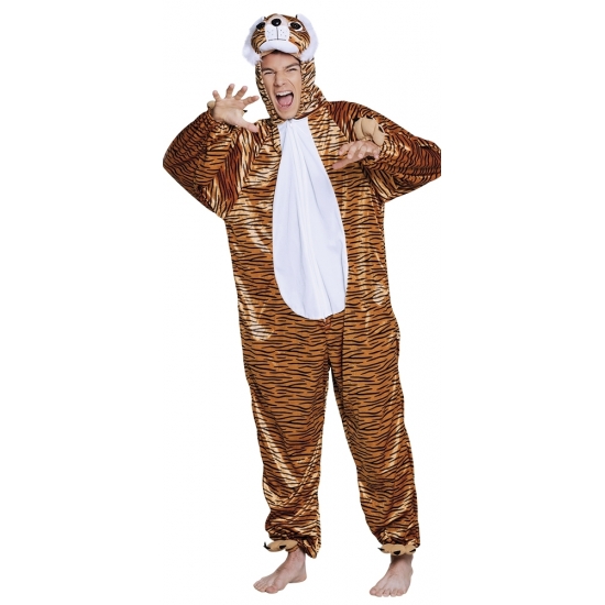 Tijger dieren kostuum voor kinderen 116 -