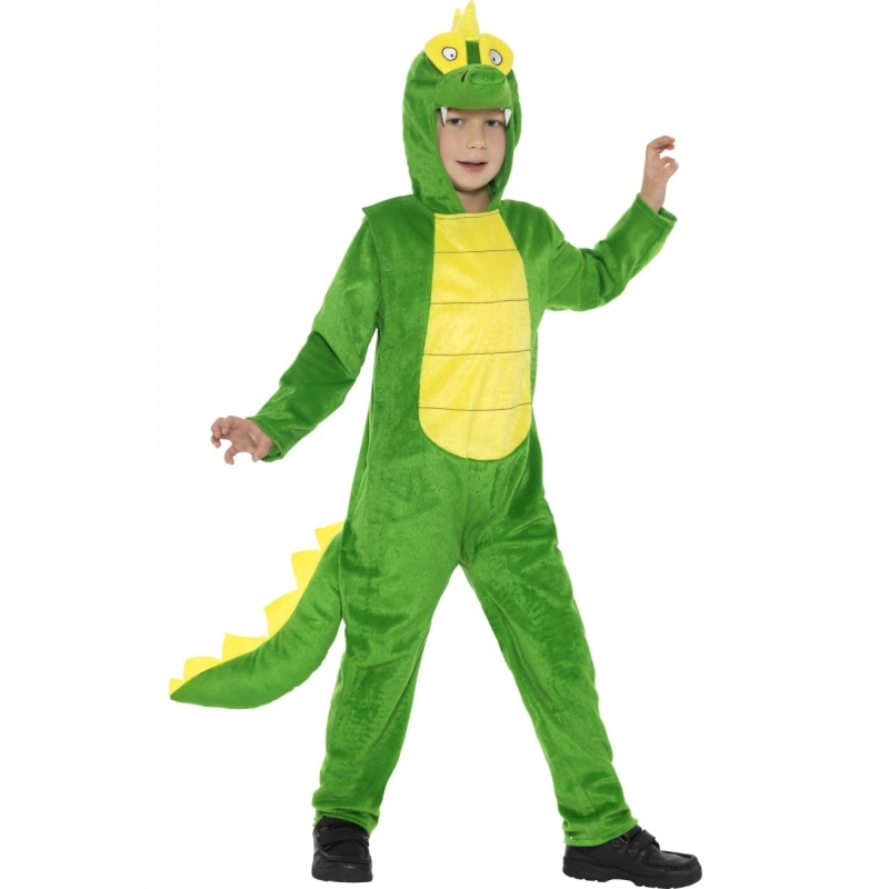 Onesie krokodil voor kids 115-128 (4-6 jaar) -