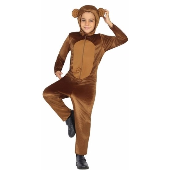 Aap Tootsie verkleed kostuum/onesie voor kinderen 140 (10-12 jaar) -