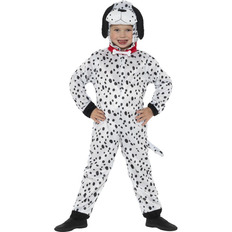 Dalmatier honden kostuum voor kinderen 145-158 (10-12 jaar) -