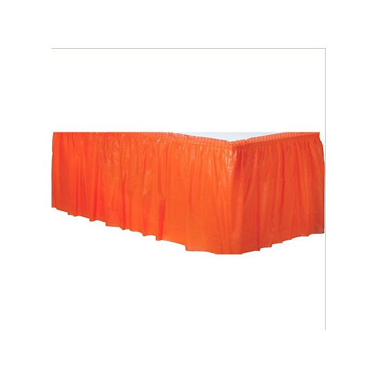 Oranje tafelrok -