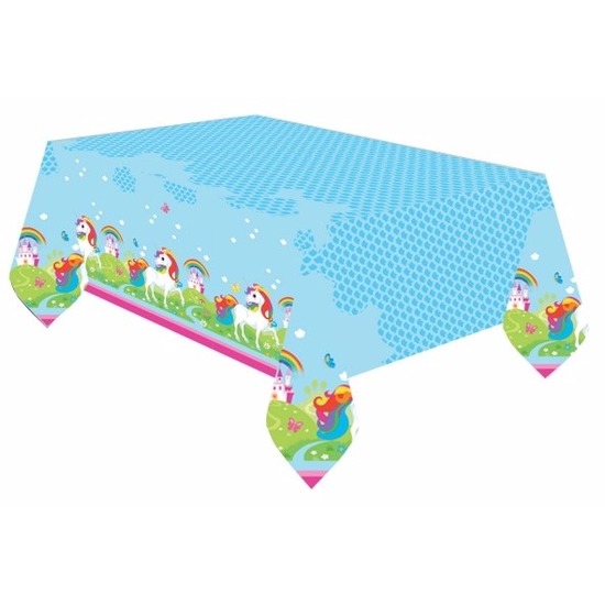 Eenhoorn tafelkleed 180 cm -