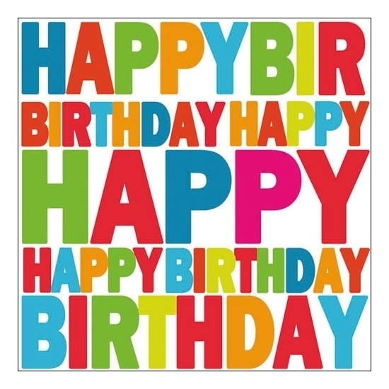 20x stuks Servetten happy birthday verjaardag -
