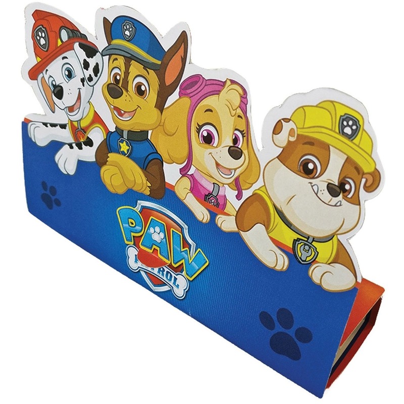 16x Paw Patrol themafeest uitnodigingen/kaarten -