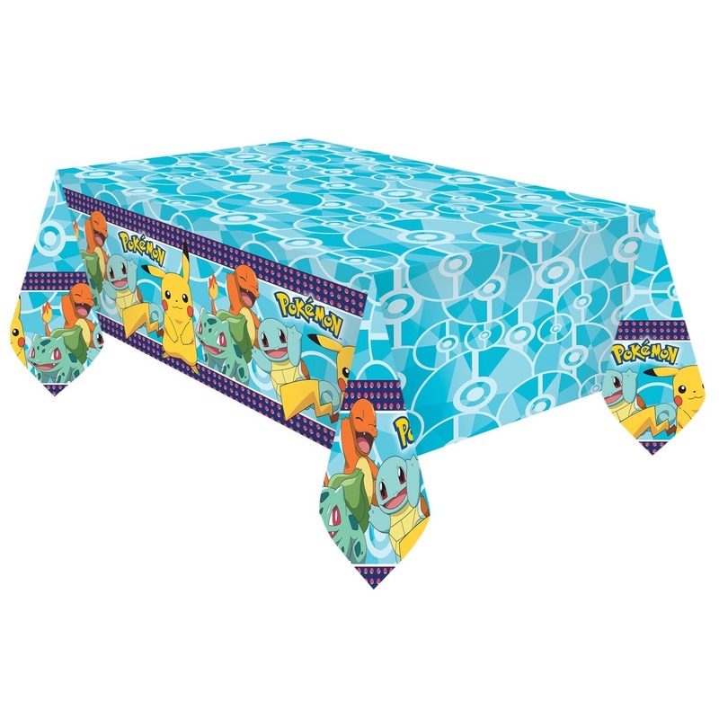 Pokemon themafeest tafelkleed 120 x 180 cm -