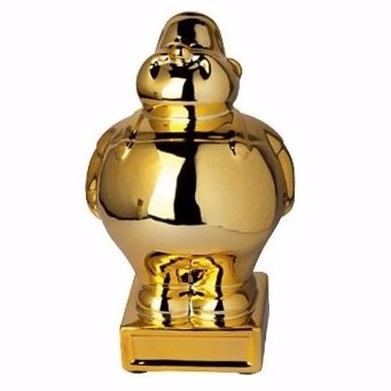 Spaarpot gouden man 20 cm -