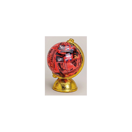 Spaarpot rode globe -