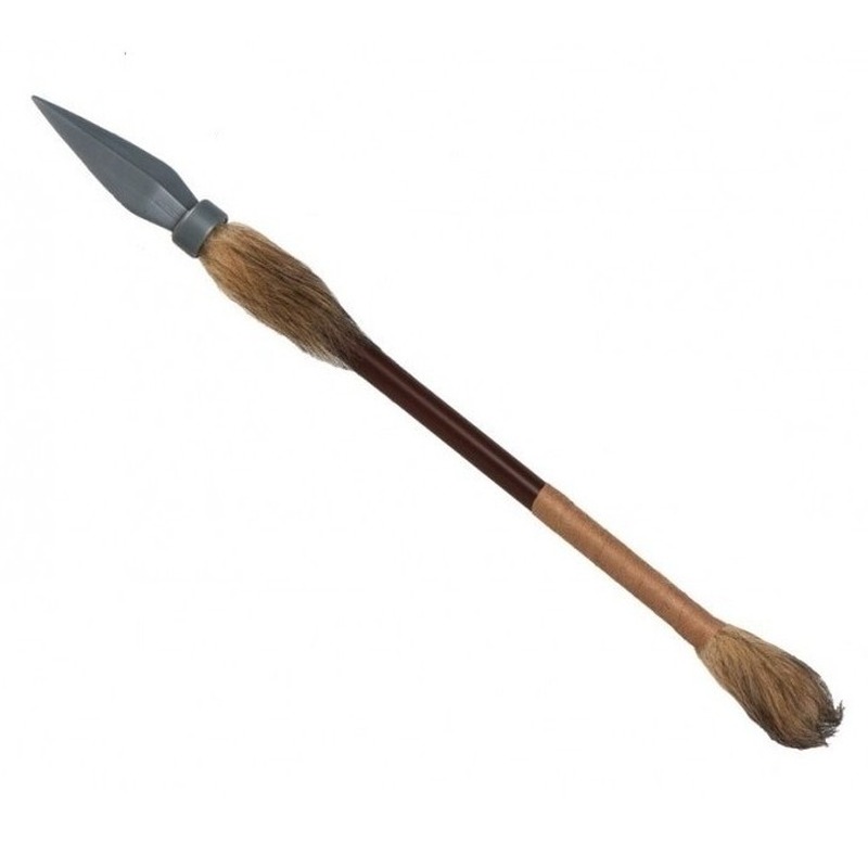 Indianen verkleed wapen/speer voor kinderen 44 cm -