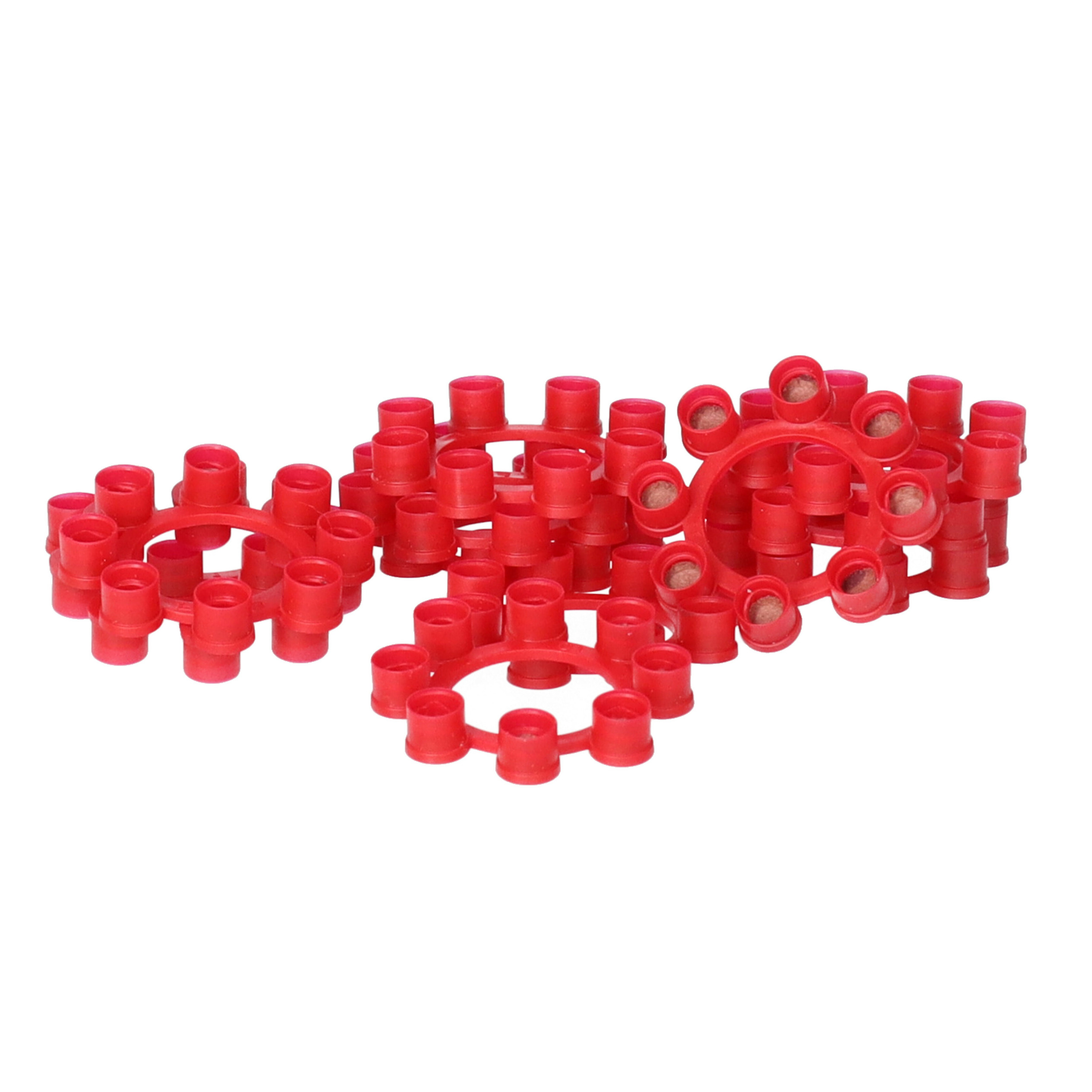 12x Plaffertjes ringen voor een 8 schots pistool -