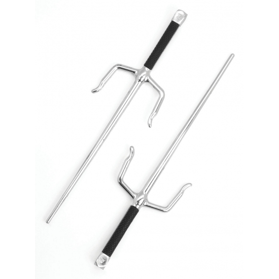 Ninja verkleed wapens - dolken set - feestartikelen - plastic -