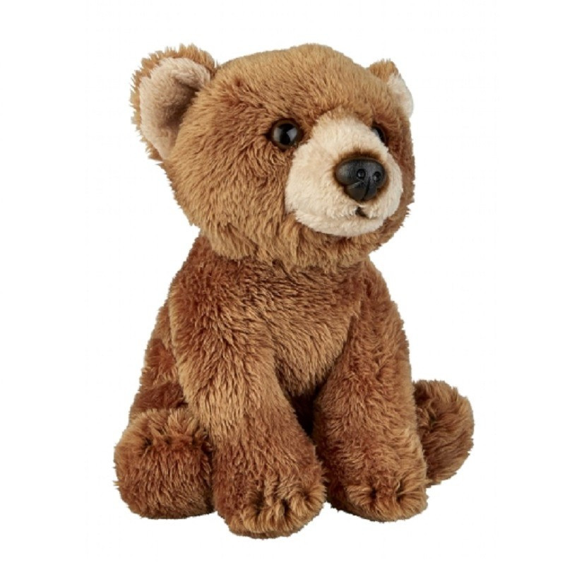 Pluche bruine beer/beren knuffel 15 cm speelgoed -