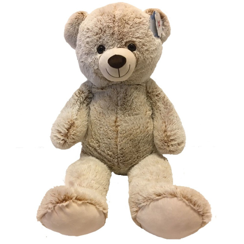 Grote pluche beige beer/beren knuffel 100 cm speelgoed -