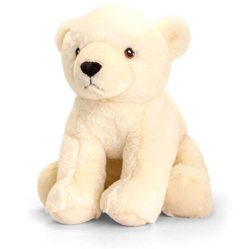 Pluche ijsbeer knuffel van 25 cm -