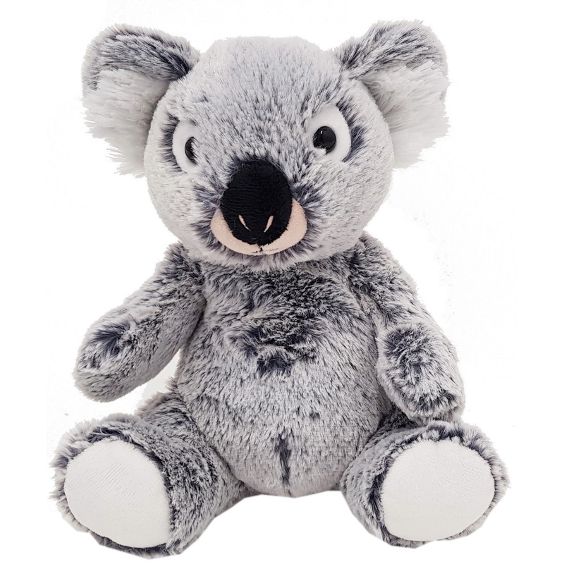 Heunec Pluche Koala beer knuffeldier - grijs - 20 cm - Koala knuffels voor kinderen -