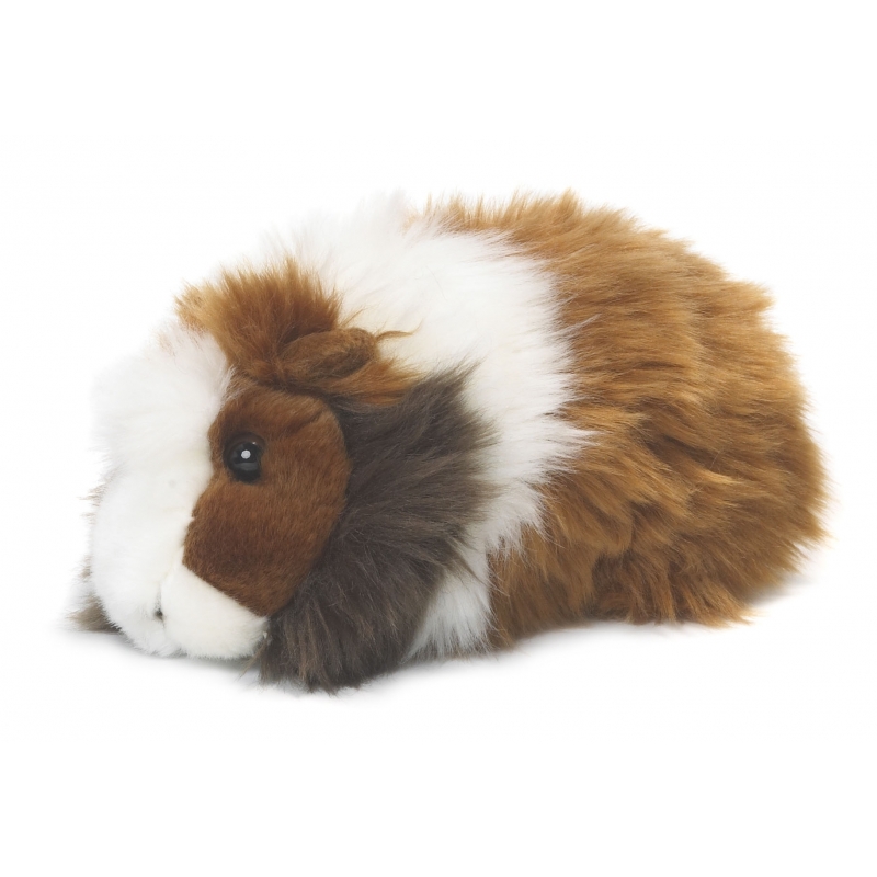 WNF pluche cavia knuffel - bruin - 19 cm - speelgoed knuffels -