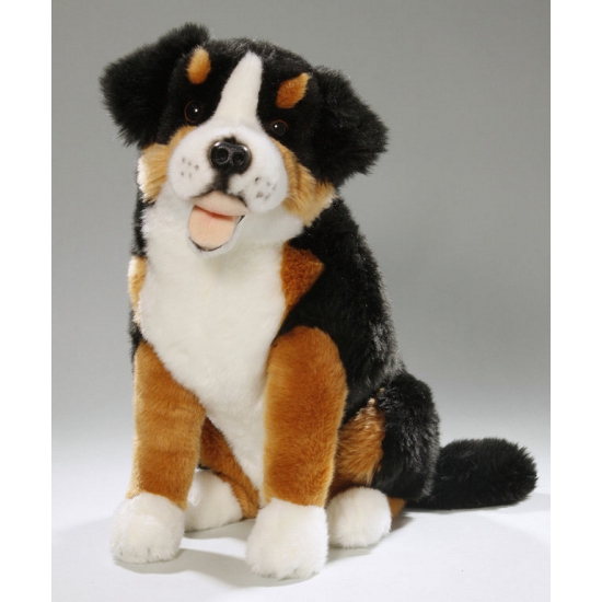 Carldick - Pluche Berner Sennen hond - knuffel - 37 cm - knuffeldier -