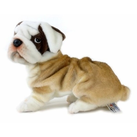 Hansa pluche bulldog knuffel 30 cm -