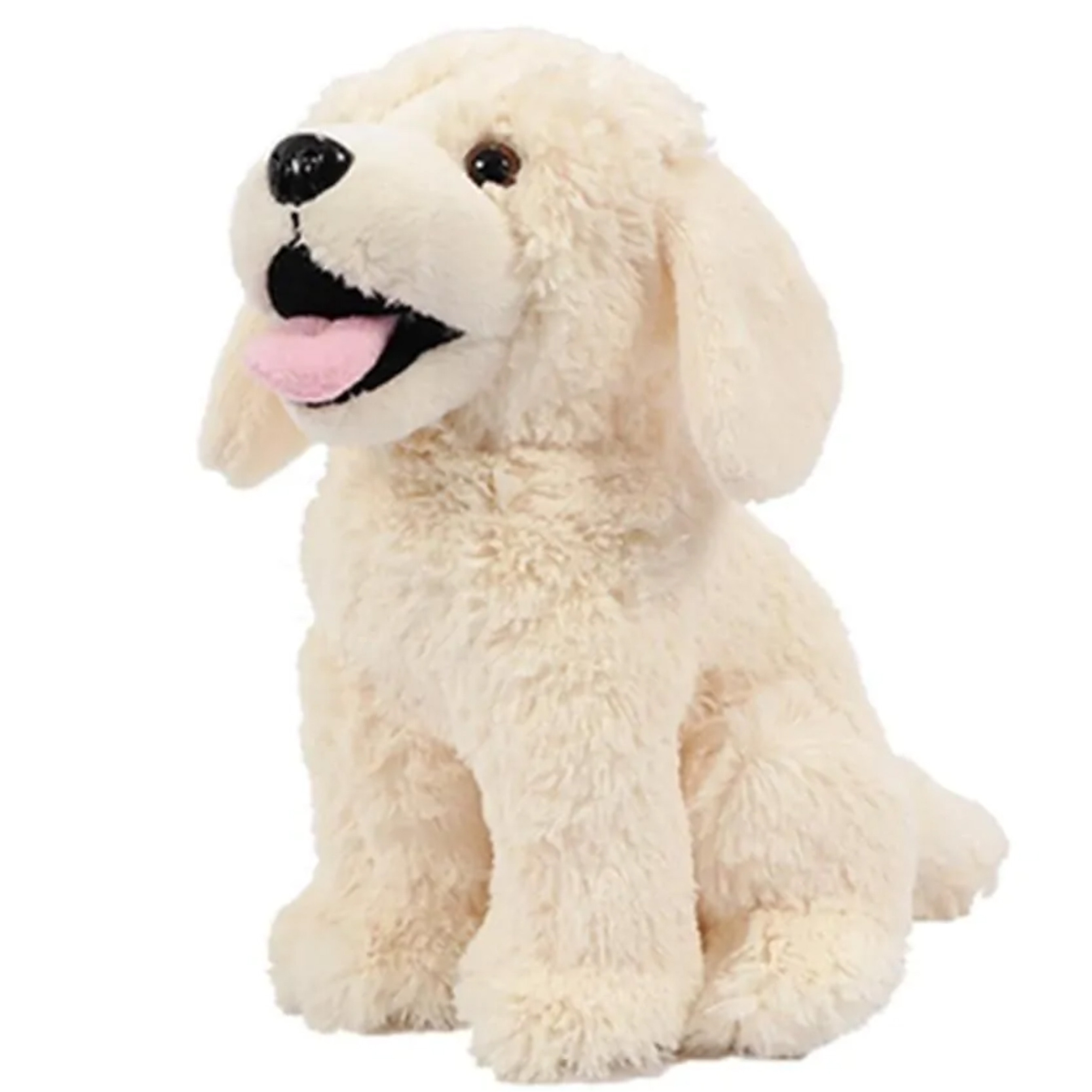Pluche labrador hond knuffel - beige - 20 cm -