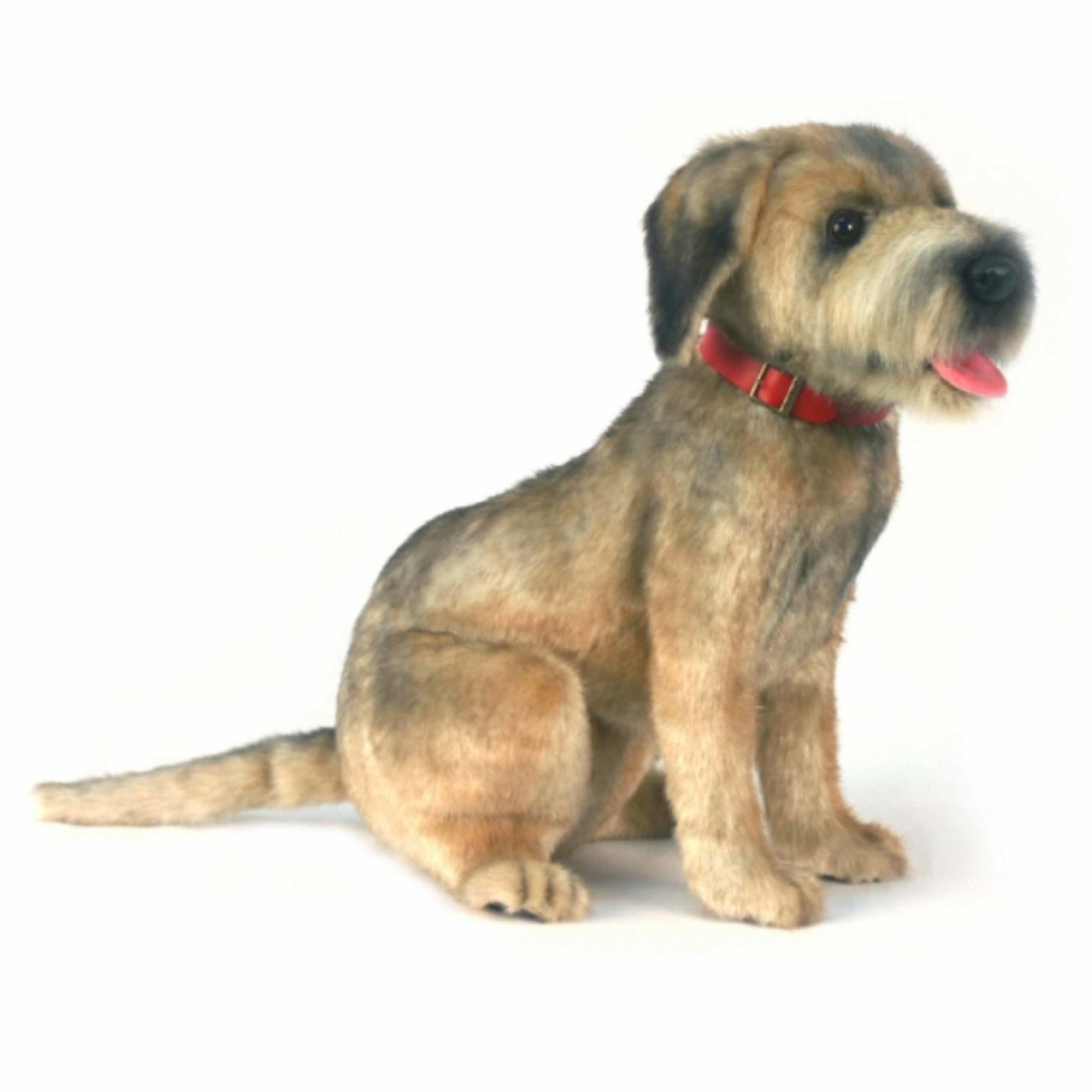Hansa pluche Border Terrier hond knuffel 44 cm -