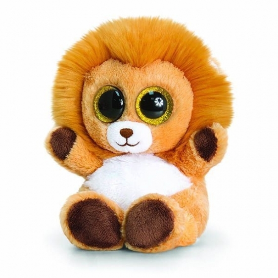 Keel Toys pluche leeuw knuffel 15 cm -