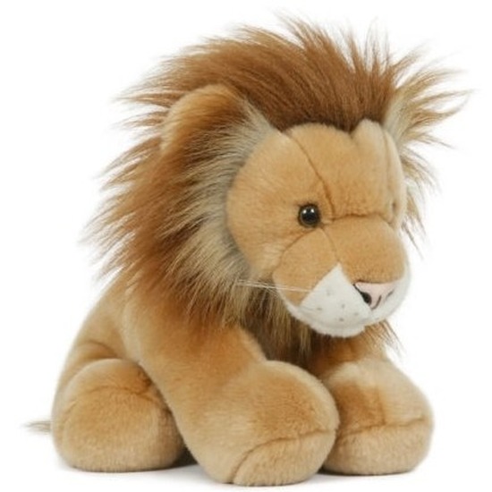 Pluche leeuw knuffel 30 cm speelgoed -