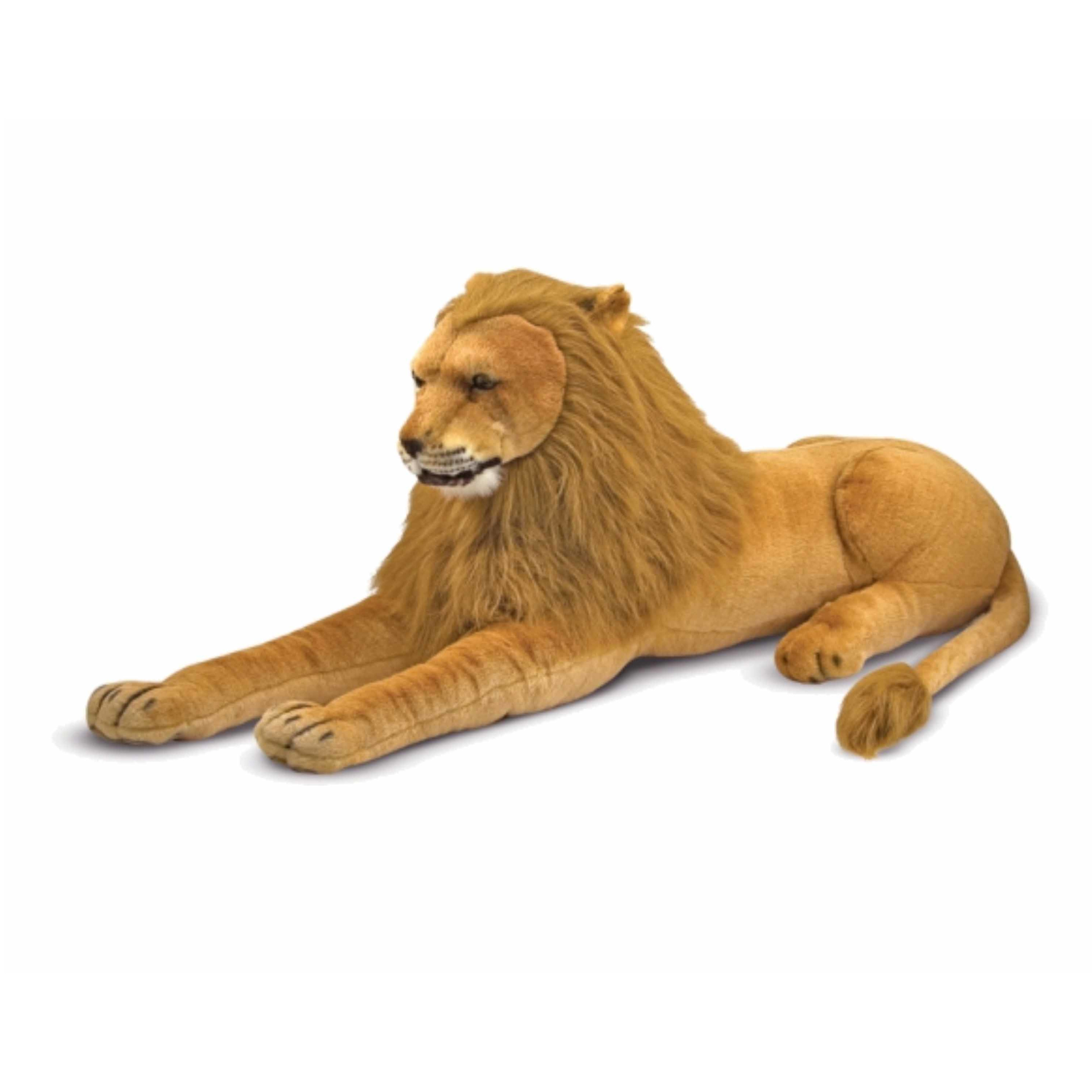 Mega knuffel leeuw - 110 cm - pluche - leeuwenknuffel - speelgoed -