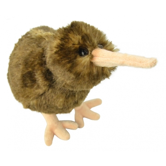 Pluche kiwi vogel knuffel 26 cm -
