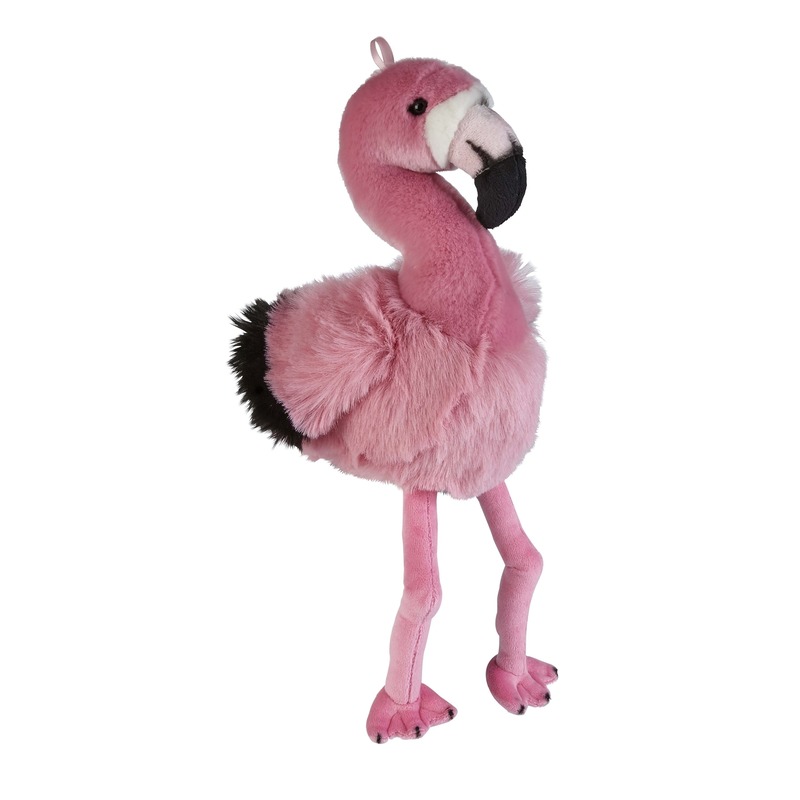 Pluche flamingo knuffel 41 cm -