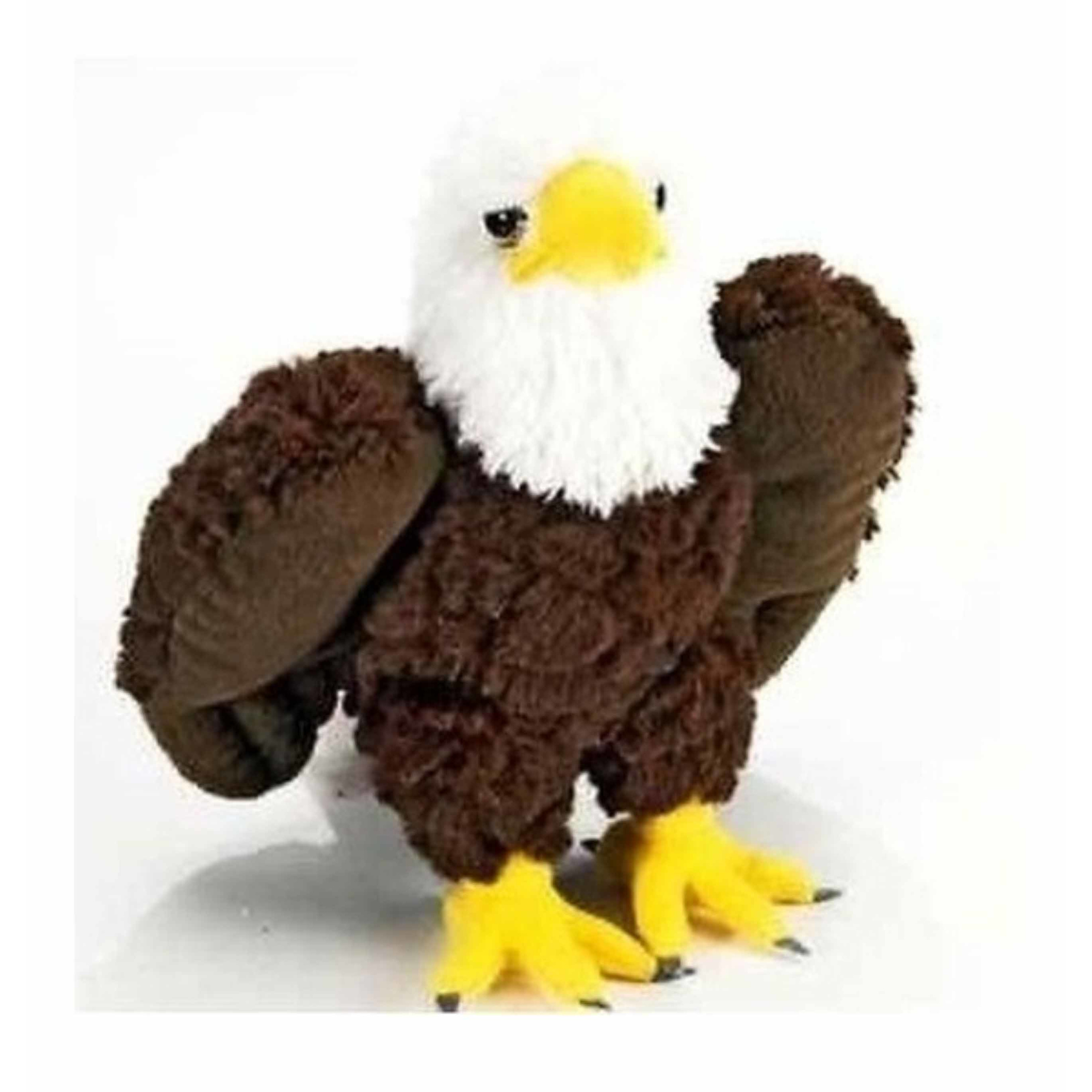 Wild Republic knuffel - Amerikaanse zeearend pluche - 25 cm - roofvogel thema -