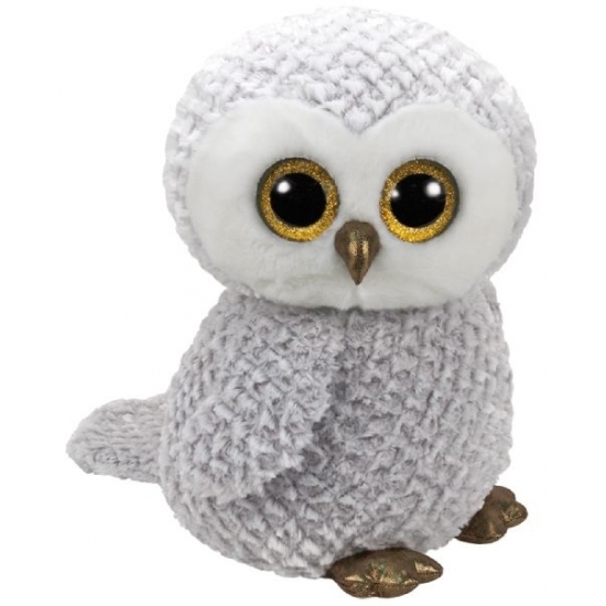 Pluche knuffel Ty Beanie uil Owlette 42 cm -