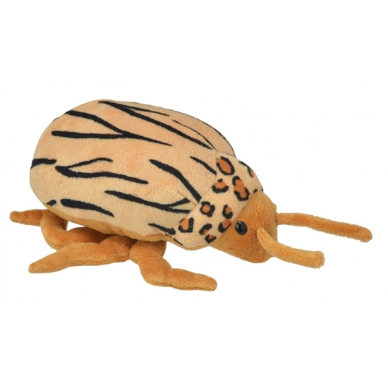 Pluche kever knuffel bruin 25 cm -