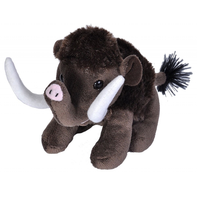 Pluche knuffel mammoet 15 cm -