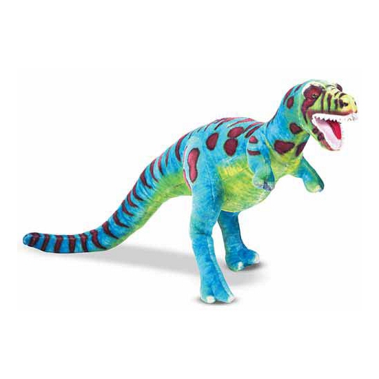 Grote staande dinosaurus knuffel T-Rex 81 cm -