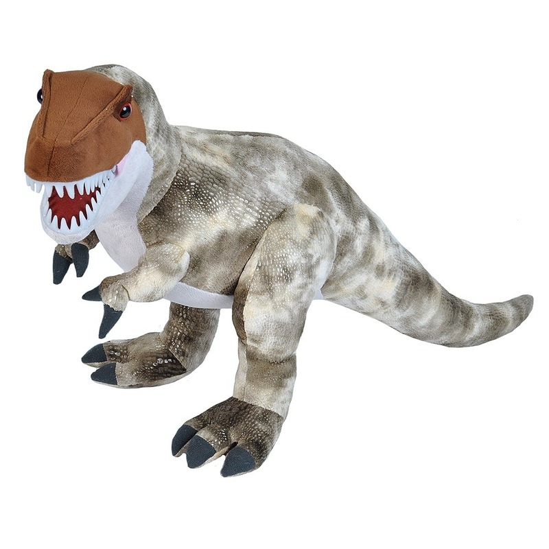 Pluche dinosaurus T-Rex knuffel mega 63 cm -