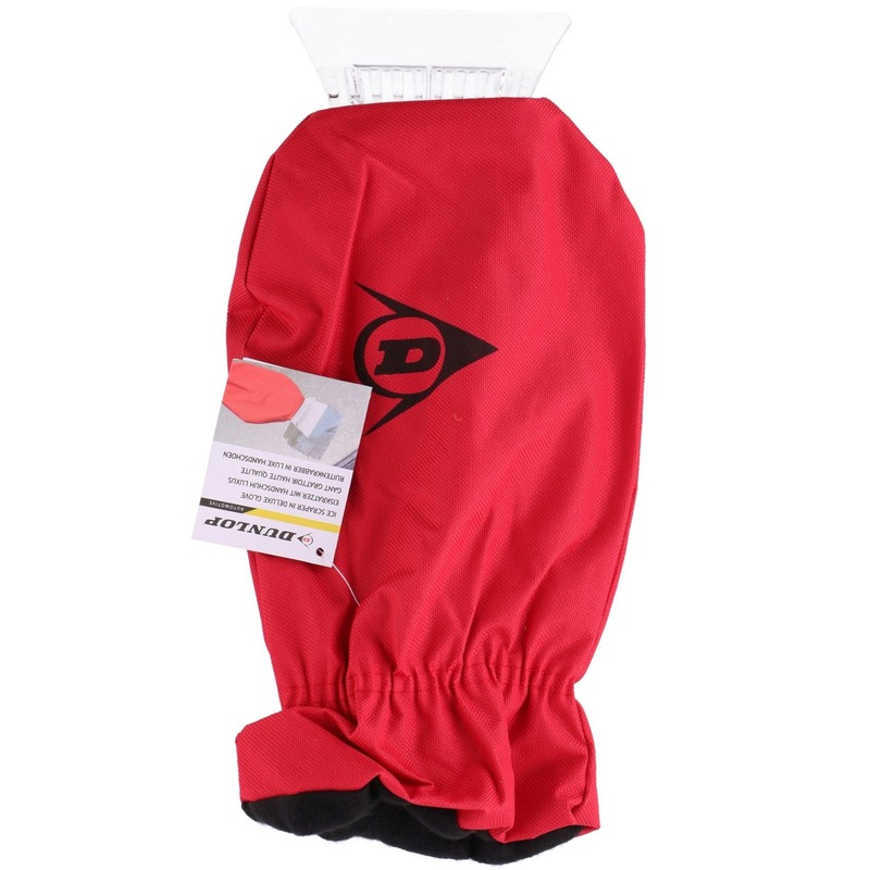 1x IJskrabbers met warme handschoen rood 35 cm -