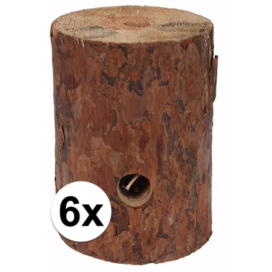 6x Zweedse fakkel 20 cm -