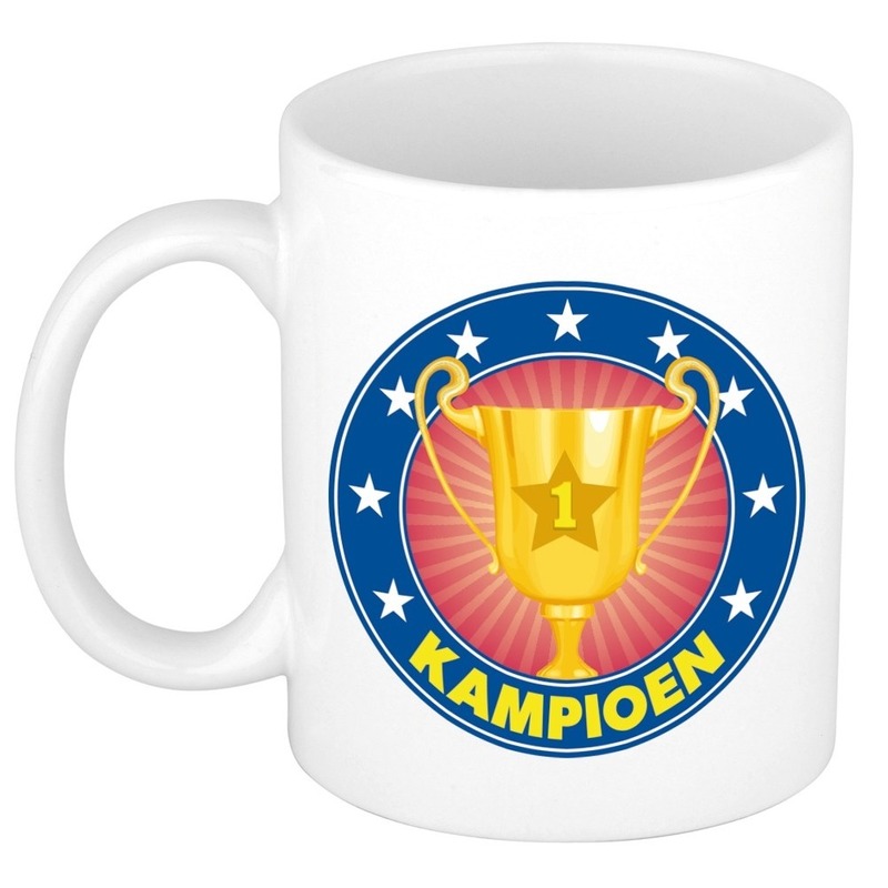 Kampioen 1e plaats mok 300 ml -
