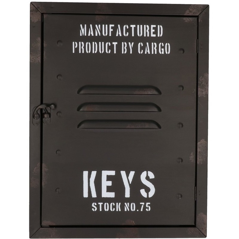 Locker sleutelkastje van metaal 30 cm -