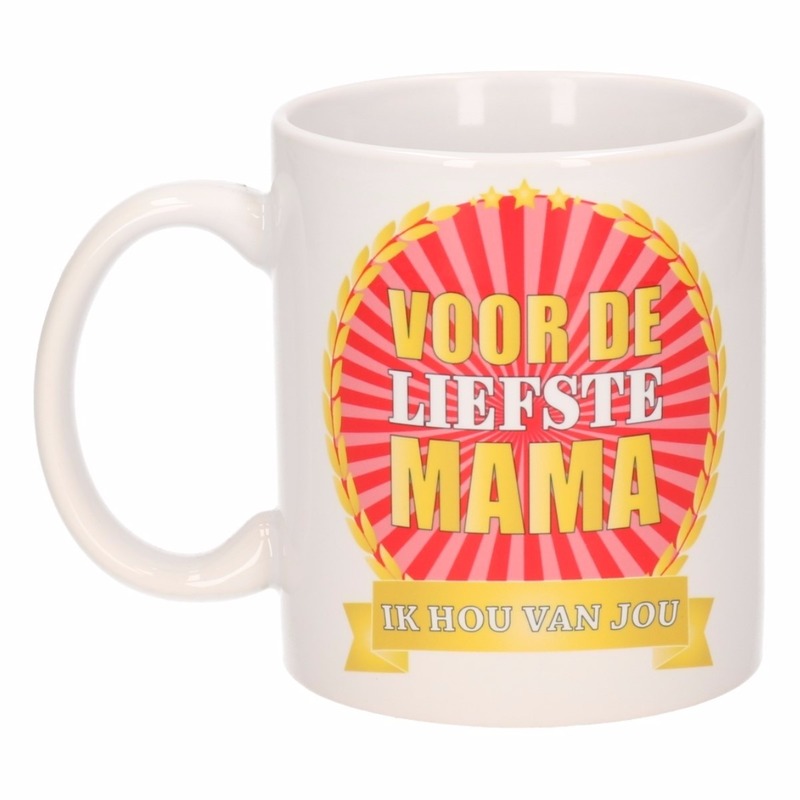 Voor de liefste mama mok / beker 300 ml -