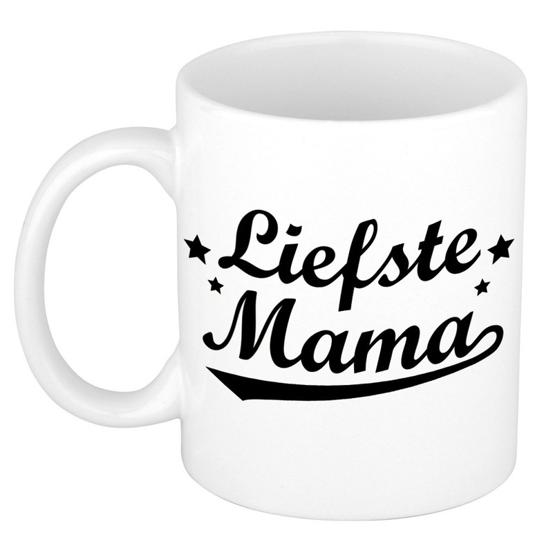 Liefste mama mok / beker voor Moederdag 300 ml -